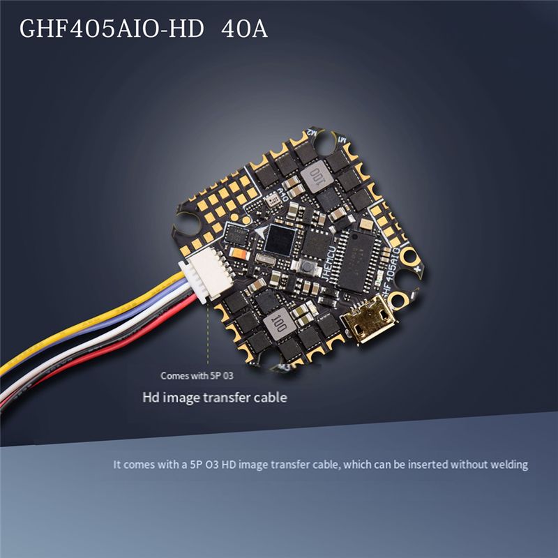 ABTI-GHF405AIO-HD 40A وحدة تحك - مراجعة Drone Racing Esc وسعره