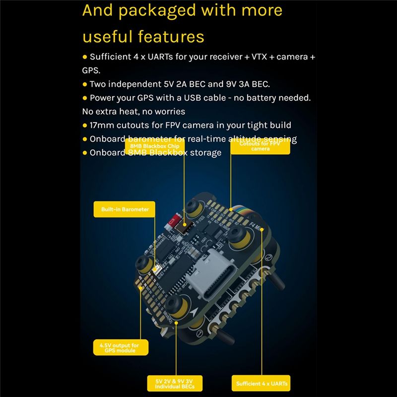B92B لـ Speedybee F405 Mini St - مراجعة Drone Racing Esc وسعره