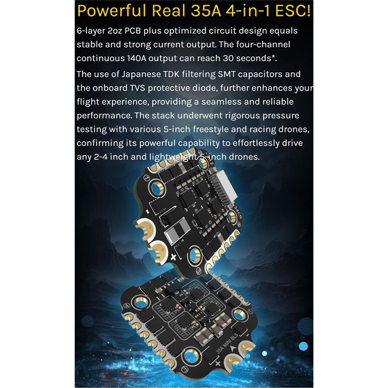 B92B لـ Speedybee F405 Mini St - مراجعة Drone Racing Esc وسعره
