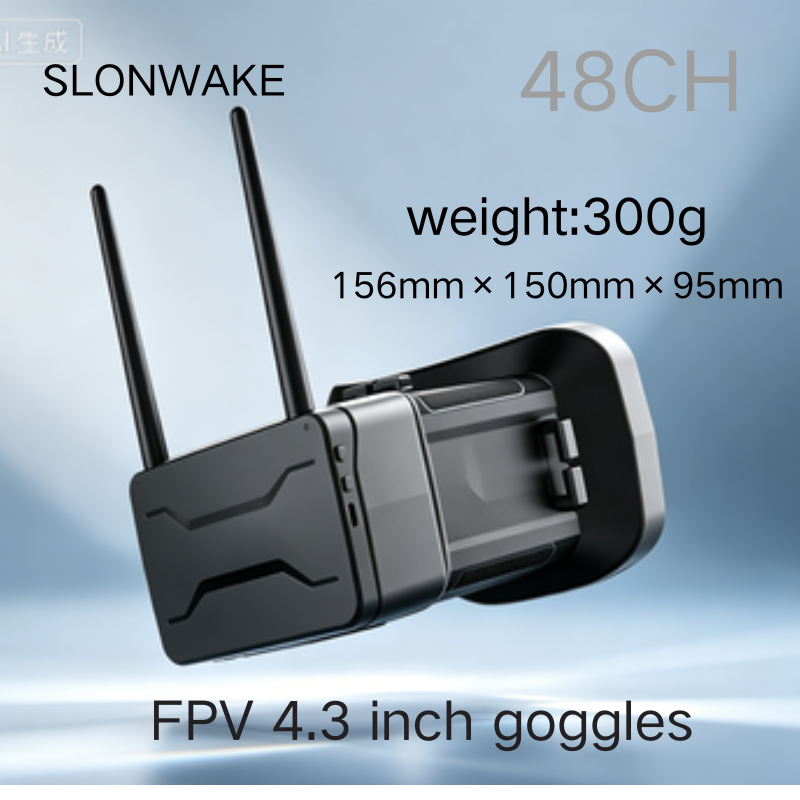 نظارات FPV بتردد 5.8 جيجاهرتز، - مراجعة Drone Racing Goggles وسعره